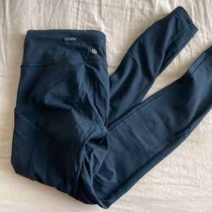 Lululemon Navy running leggings